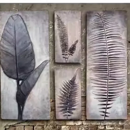 遠古生物植物壁掛